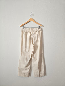 NEW J.Crew Ecru Wide Leg Pants (M)