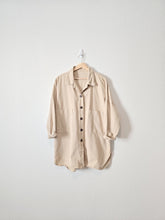 Load image into Gallery viewer, Oversized Button Up Shacket (L)
