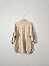 Oversized Button Up Shacket (L)