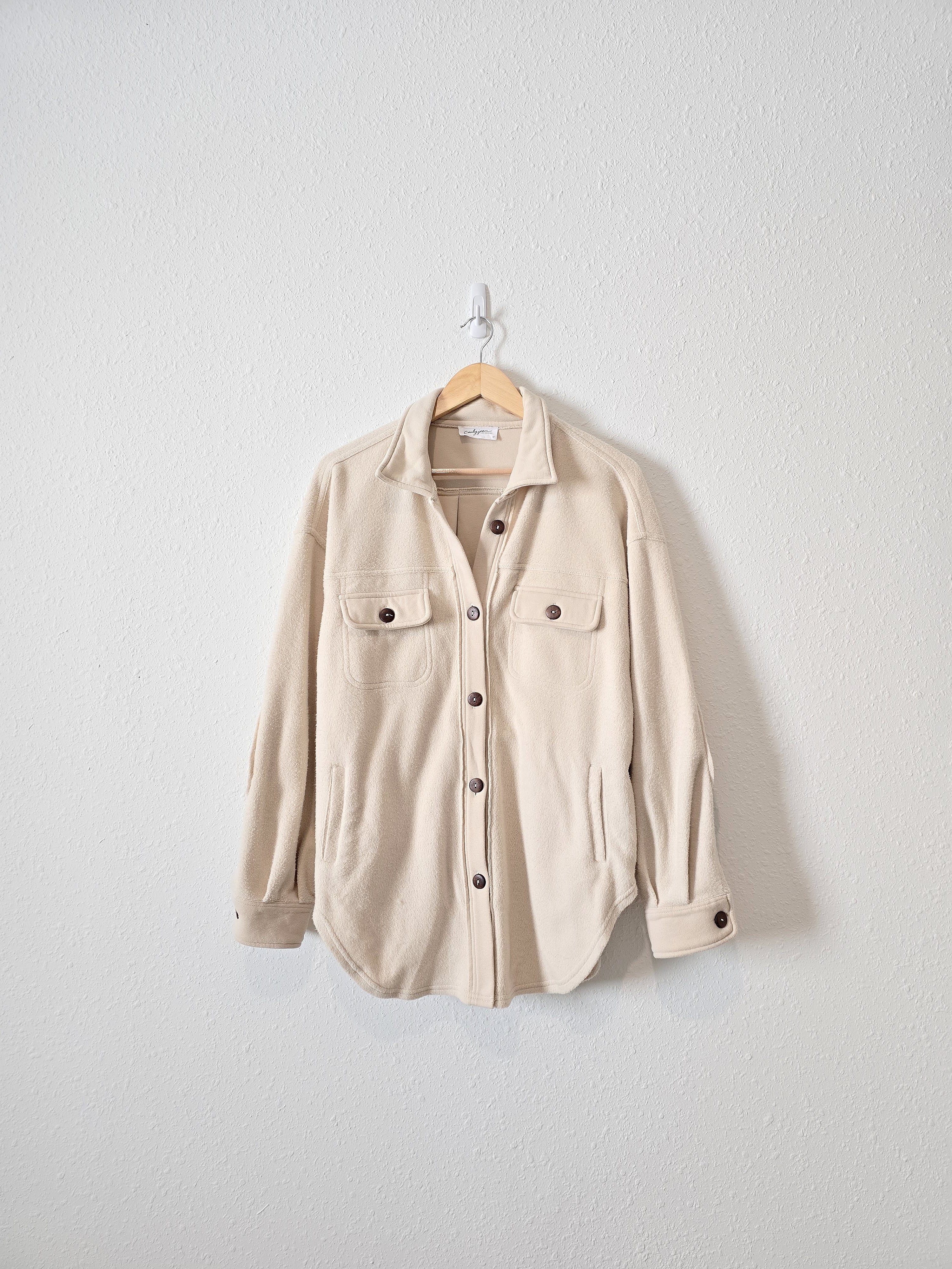 Carly Jean Button Up Shacket (XL)