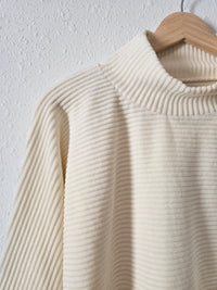 Madewell Cord Mockneck Top (L)