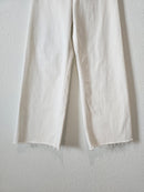 Zara White Wide Leg Jeans (6)