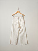 Zara White Wide Leg Jeans (6)