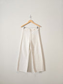 Zara White Wide Leg Jeans (6)