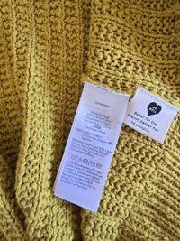 Madewell Mustard Bobble Cardigan (2X/3X)