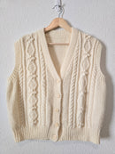 Chunky Cable Knit Sweater Vest (S-XL)