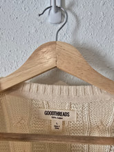 Load image into Gallery viewer, Cable Knit Cotton Sweater (L)
