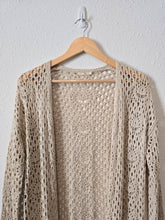 Load image into Gallery viewer, Crochet Knit Duster Cardigan (S)
