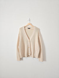 Banana Republic Neutral Cardigan (XL)