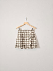 Madewell Quilted Mini Skirt (00)