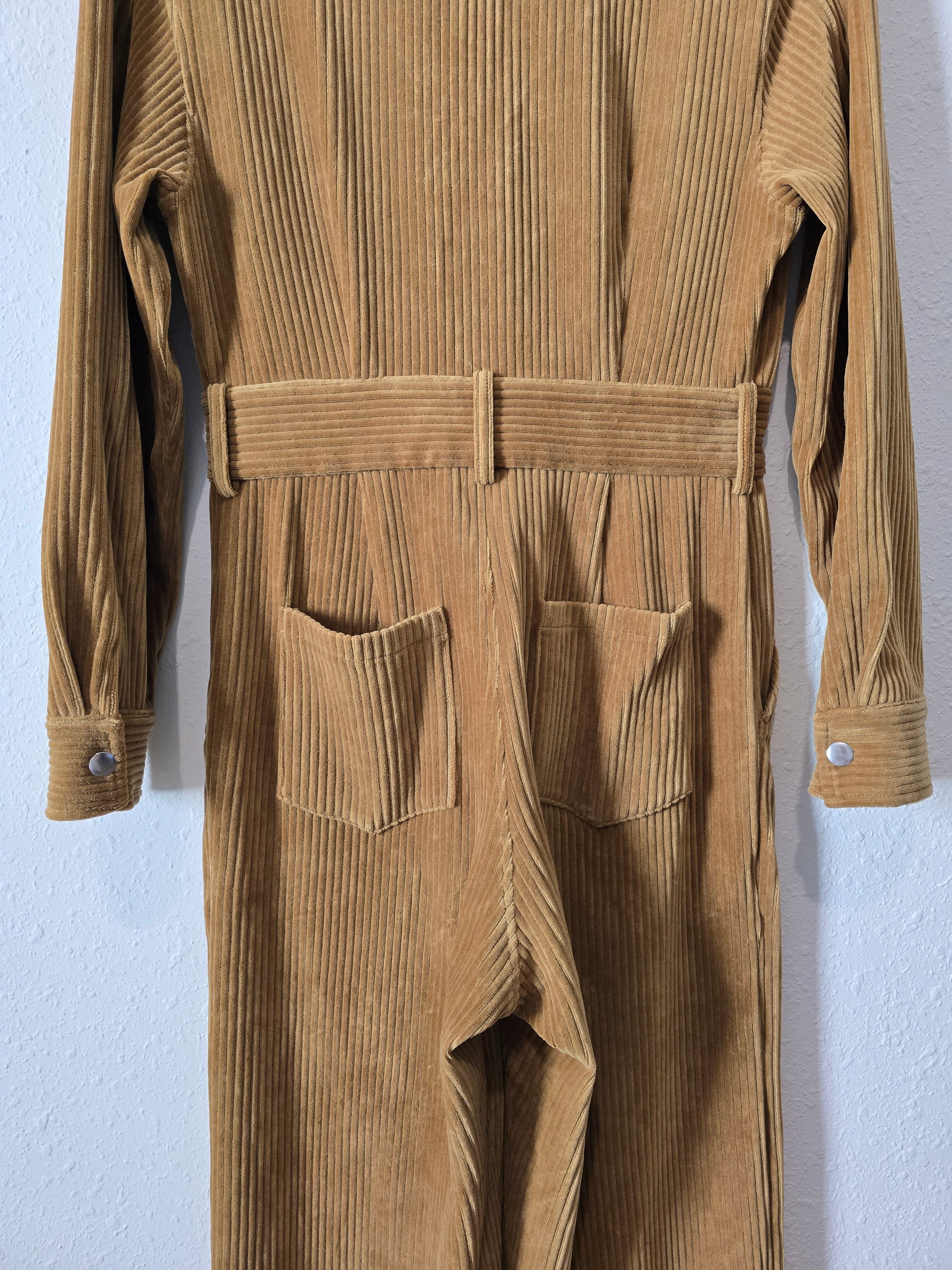 & Other Stories Mustard Cord Coveralls (2)