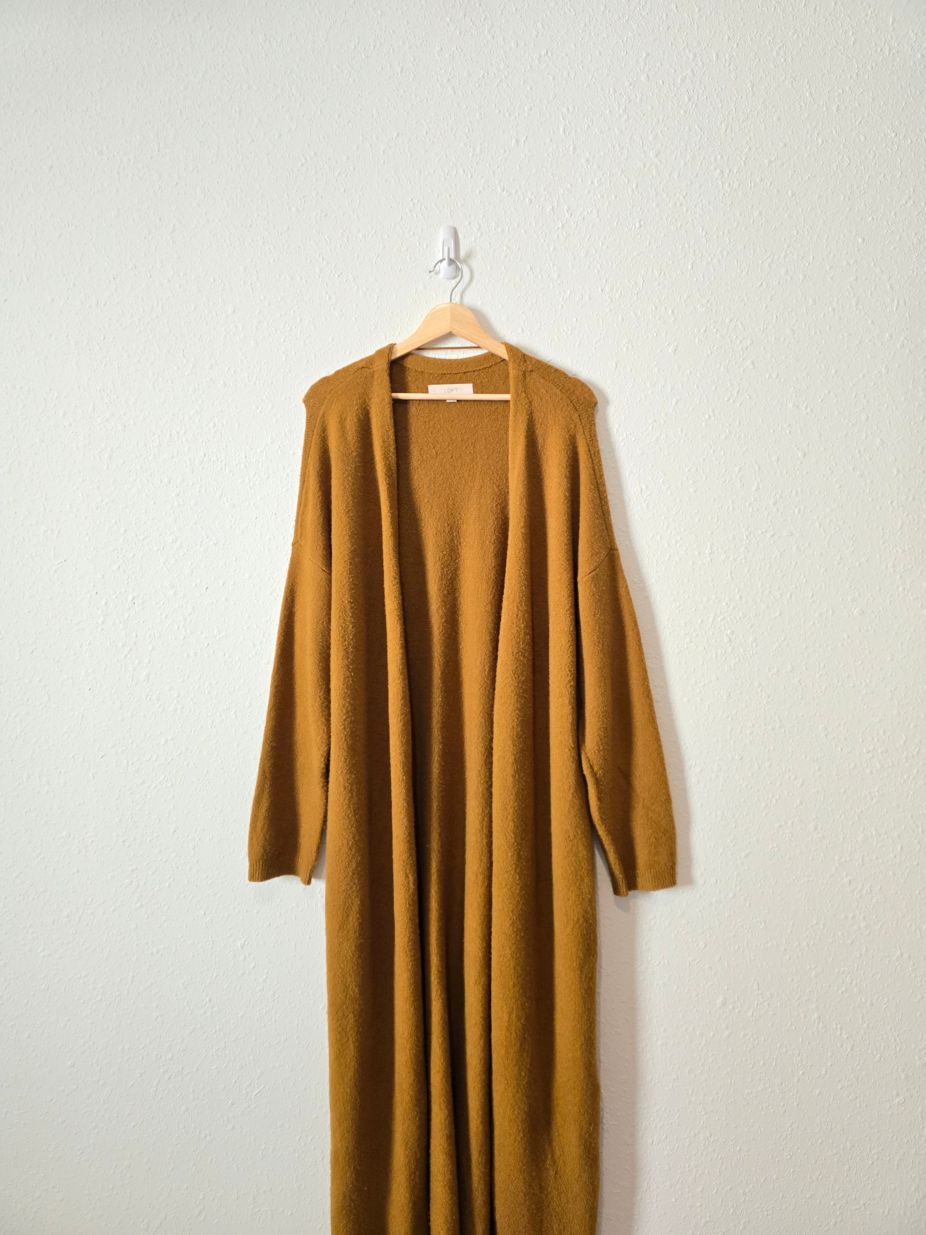 Loft Long Duster Sweater (XL)