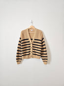 Gap Striped V Neck Cardigan (M)