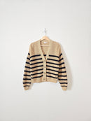 Gap Striped V Neck Cardigan (M)