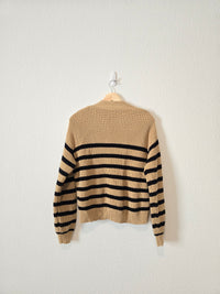 Gap Striped V Neck Cardigan (M)