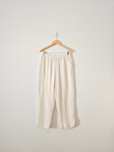 Load image into Gallery viewer, Cream Cotton Gauze Pants (M)
