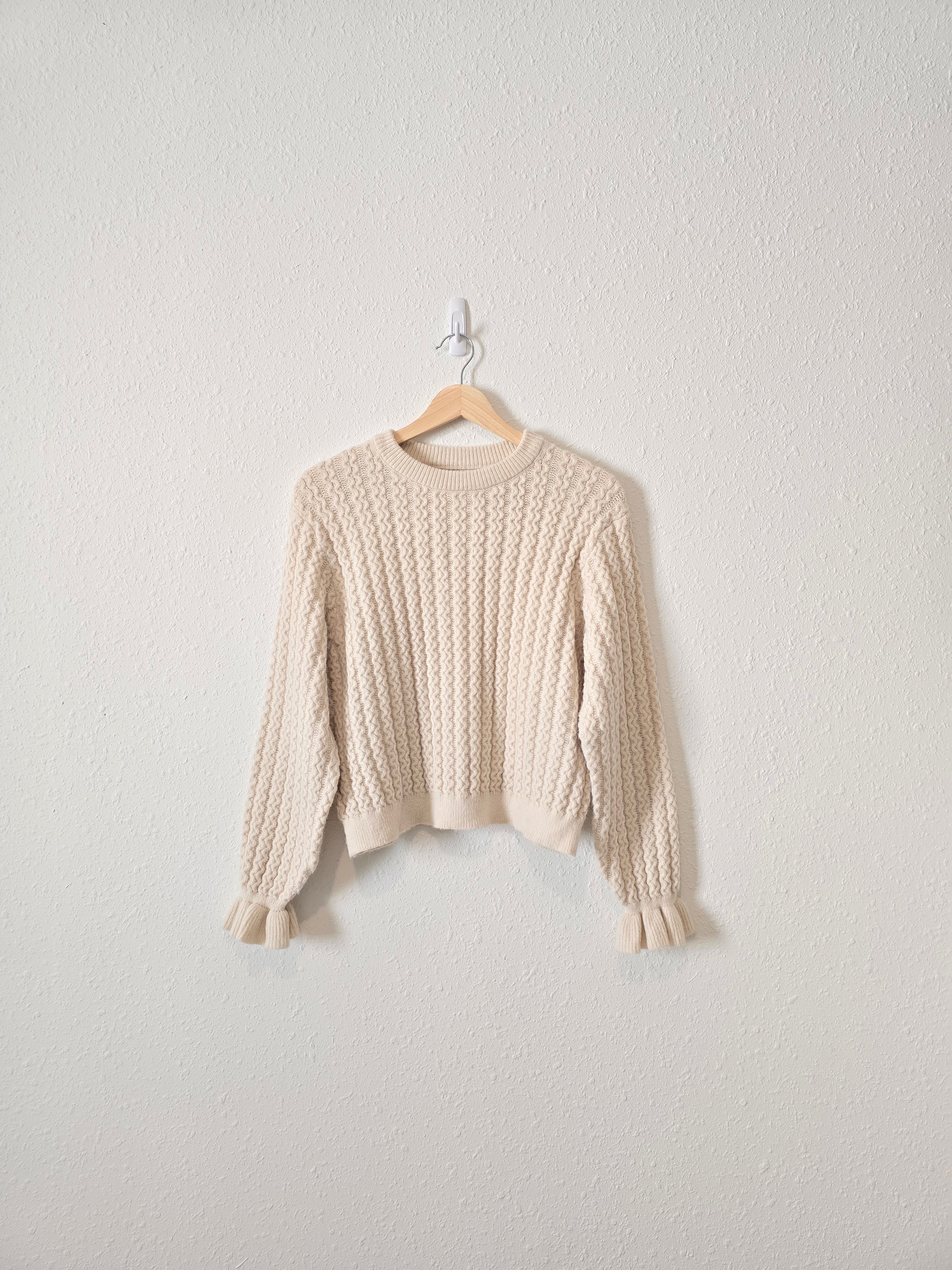 Zara Cable Knit Sweater (XS)