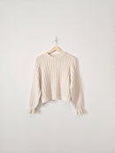 Zara Cable Knit Sweater (XS)