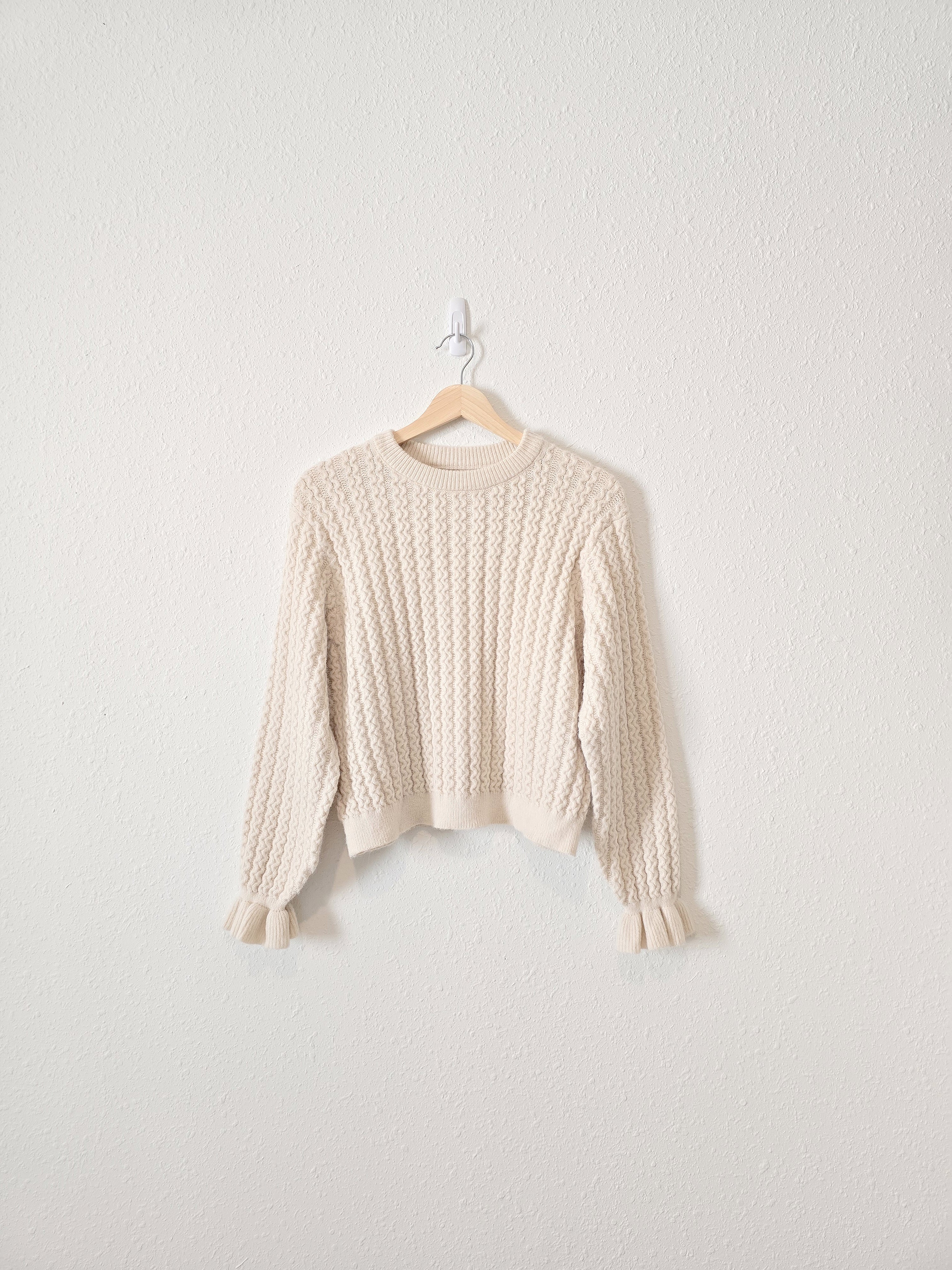 Zara Cable Knit Sweater (XS)