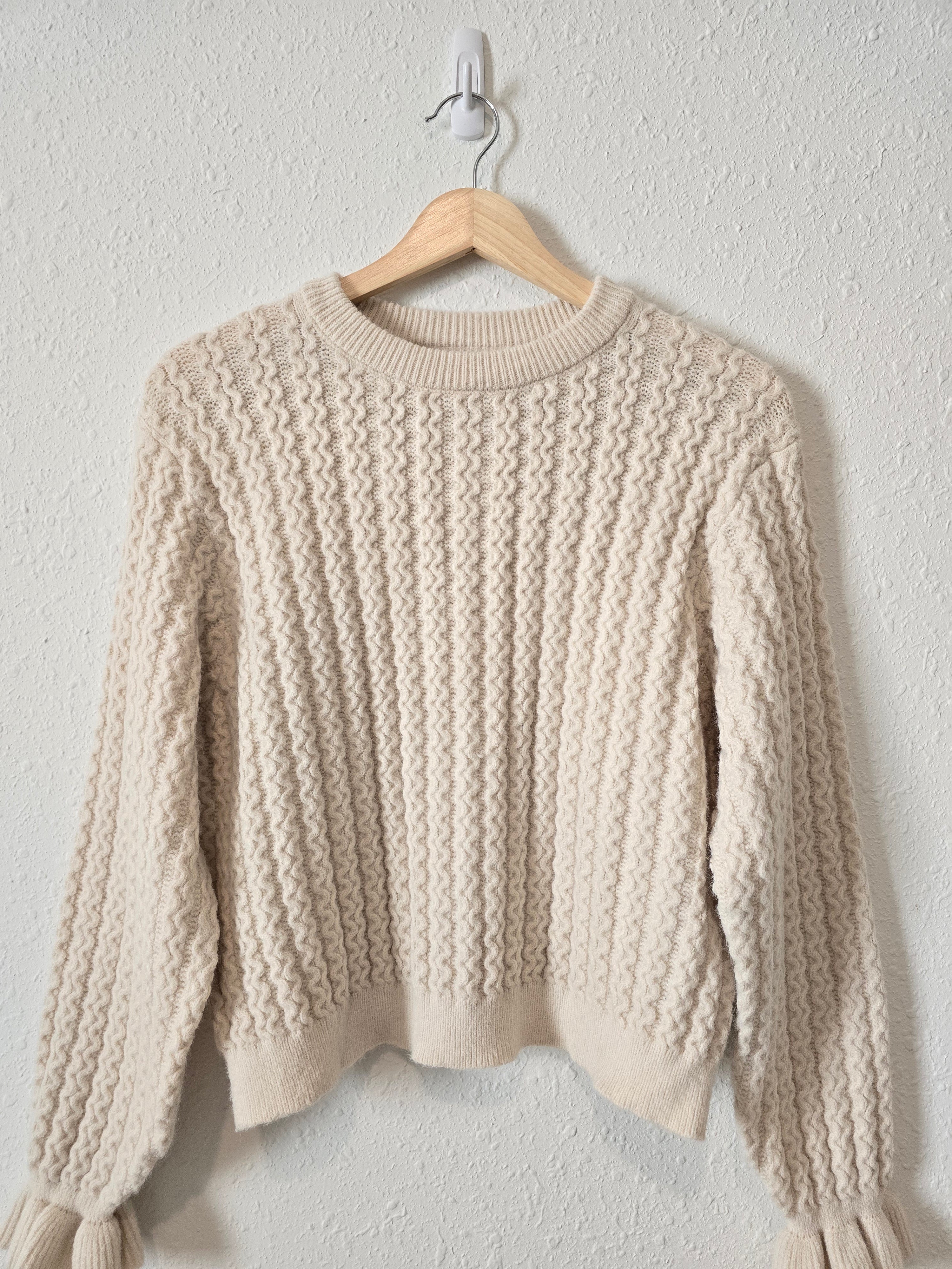 Zara Cable Knit Sweater (XS)