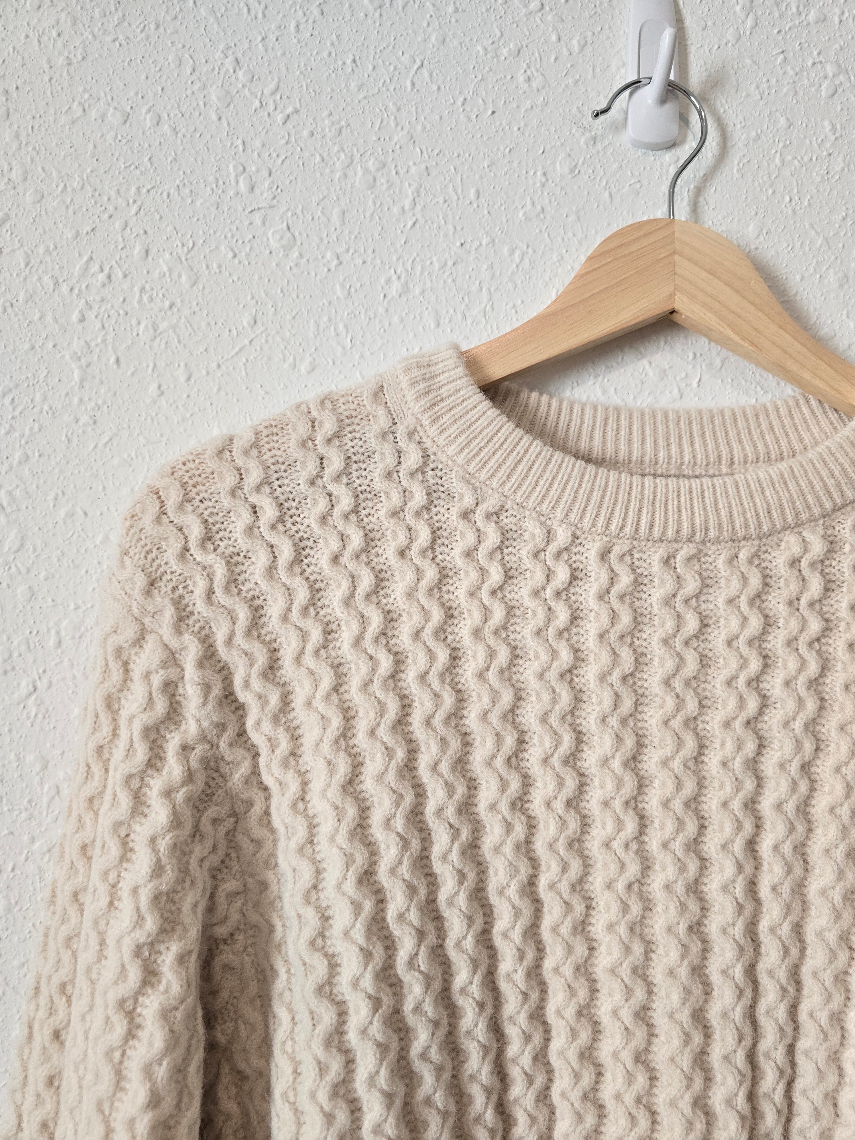 Zara Cable Knit Sweater (XS)