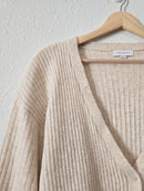 Puff Sleeve Cropped Cardigan (S)