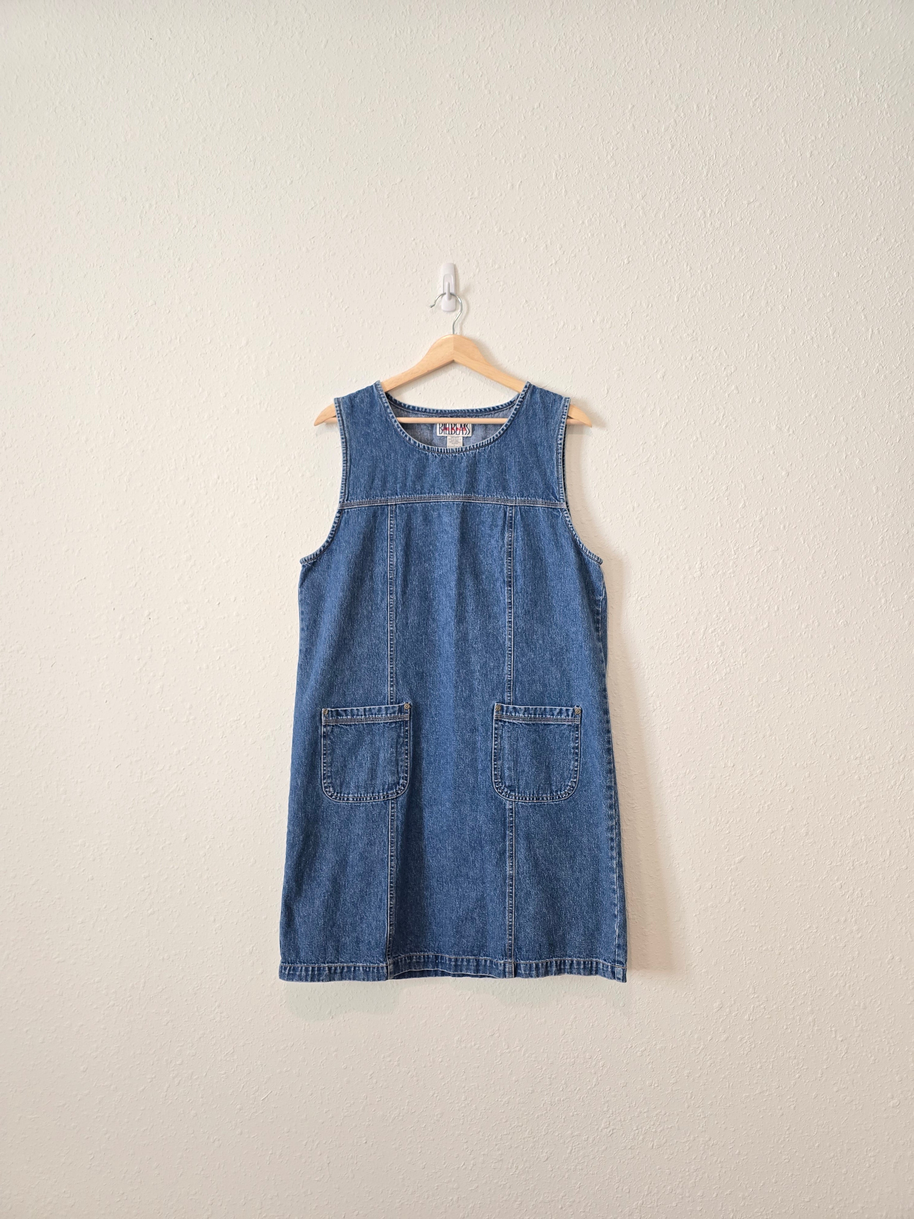 Vintage Denim Mini Dress (L)