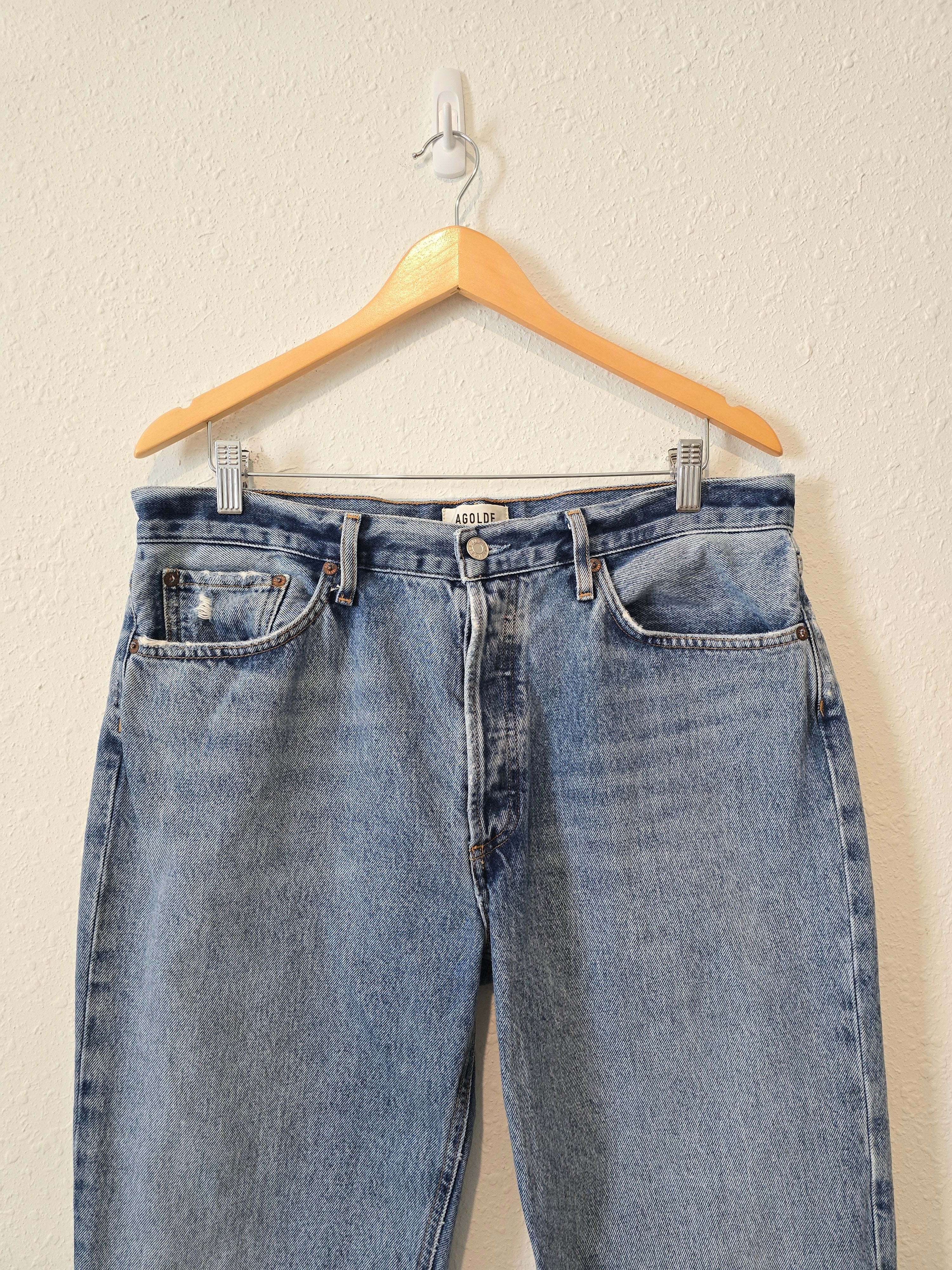 Agolde Relaxed Straight Jeans (31)