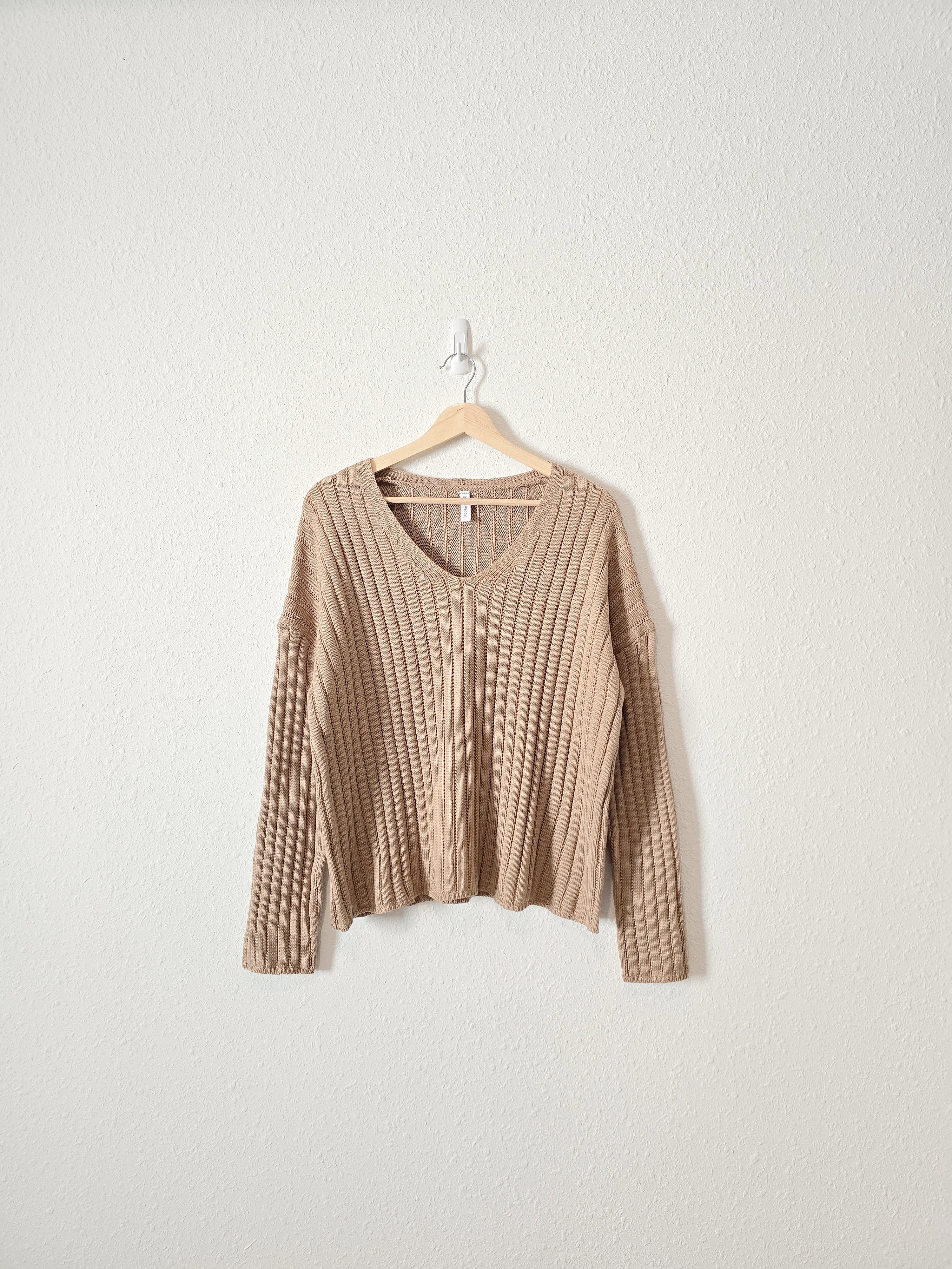 Wishlist Ribbed Knit Sweater (M/L)