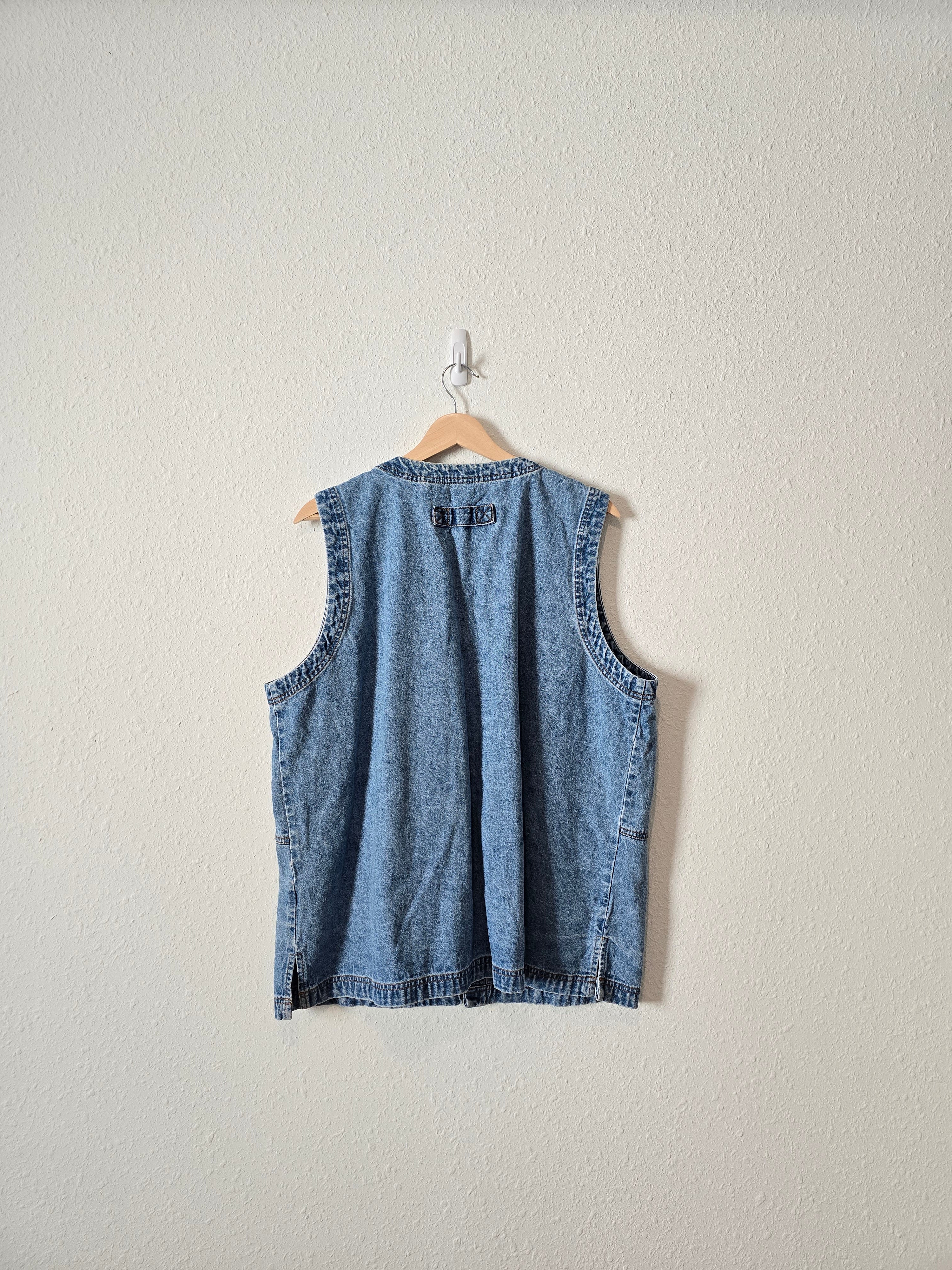 Vintage Denim Vest (XL)