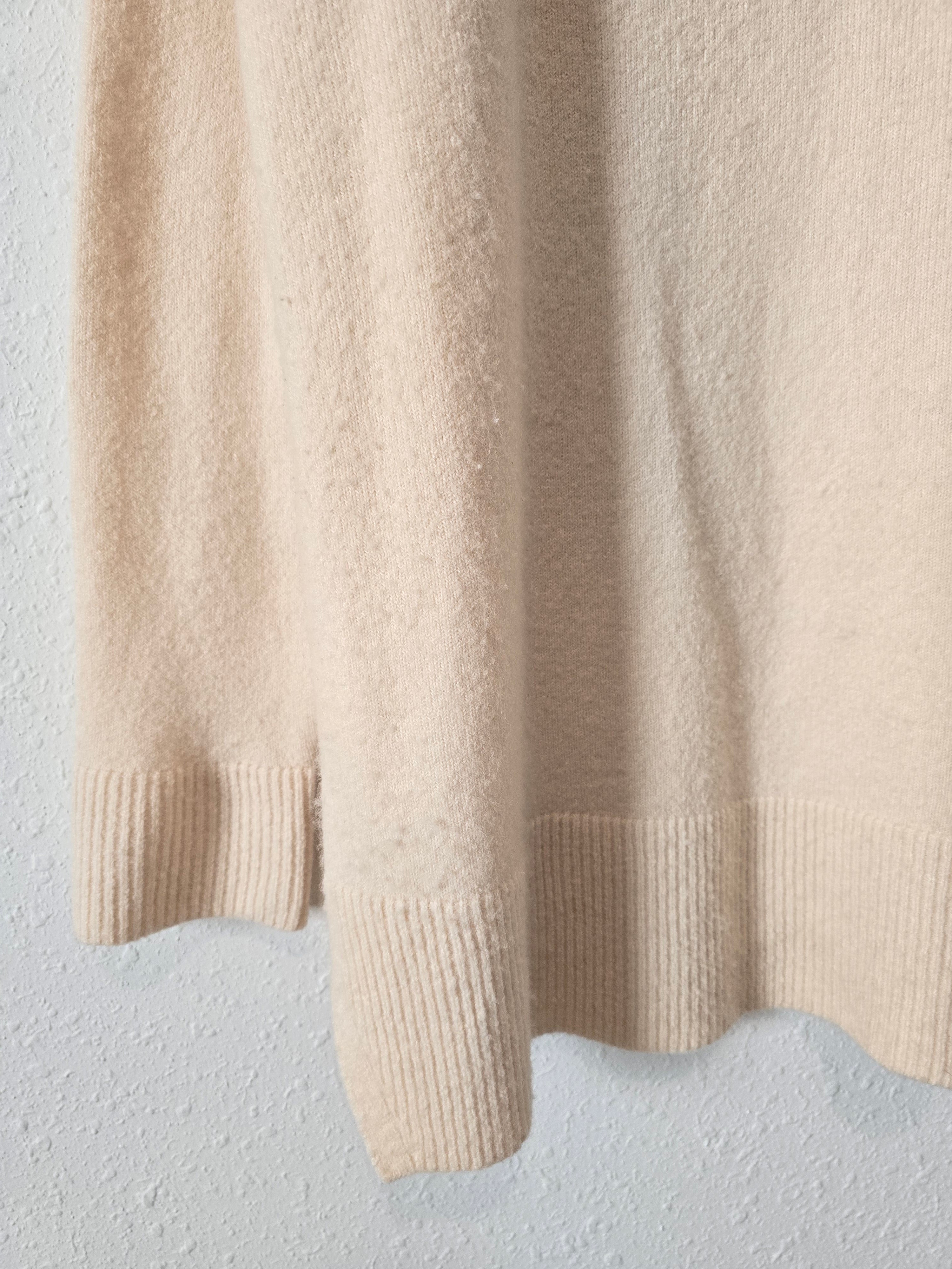 J.Crew Cream Oversized Sweater (M)