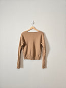 Aritzia Camel Wool Sweater (M)