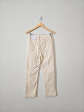 Load image into Gallery viewer, NEW Cream Cord Straight Pants (25/0)
