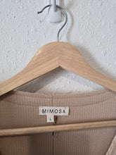 Load image into Gallery viewer, Mimosa Ribbed Crop Top (L)
