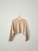 Mimosa Ribbed Crop Top (L)