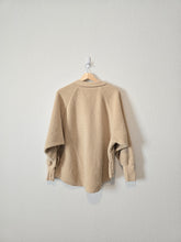 Load image into Gallery viewer, Aerie Sherpa Quarter Zip Pullover (S)
