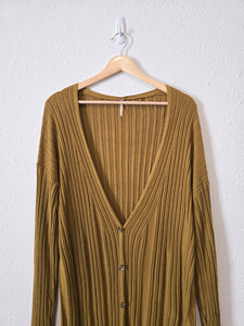 Free People Duster Cardigan (L)