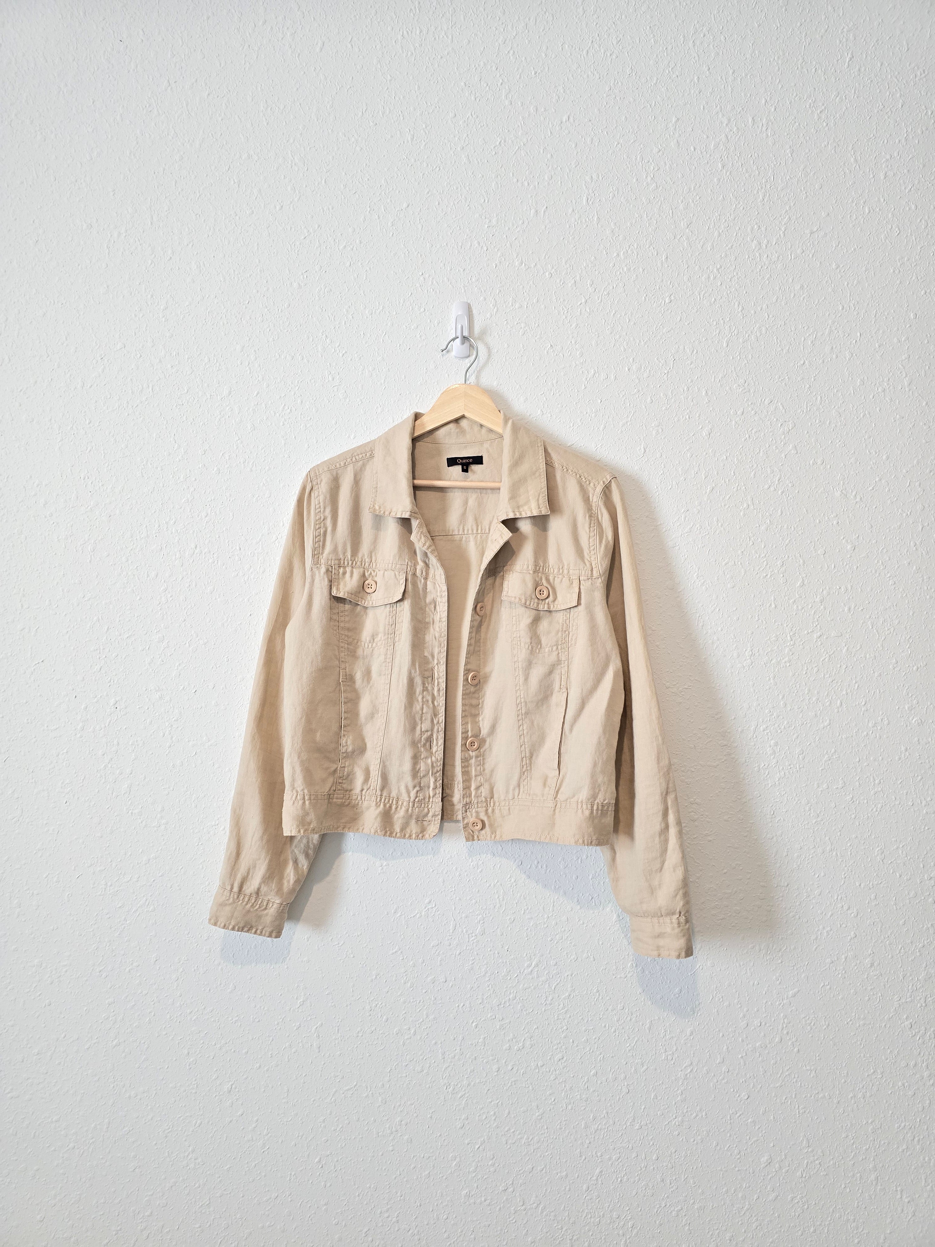 Quince Linen Button Up Jacket (S)