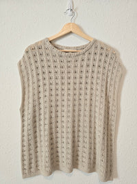 Grade & Gather Textured Knit Top (M)