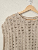 Grade & Gather Textured Knit Top (M)