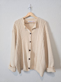 Vintage Chunky Cotton Sweater (2X)