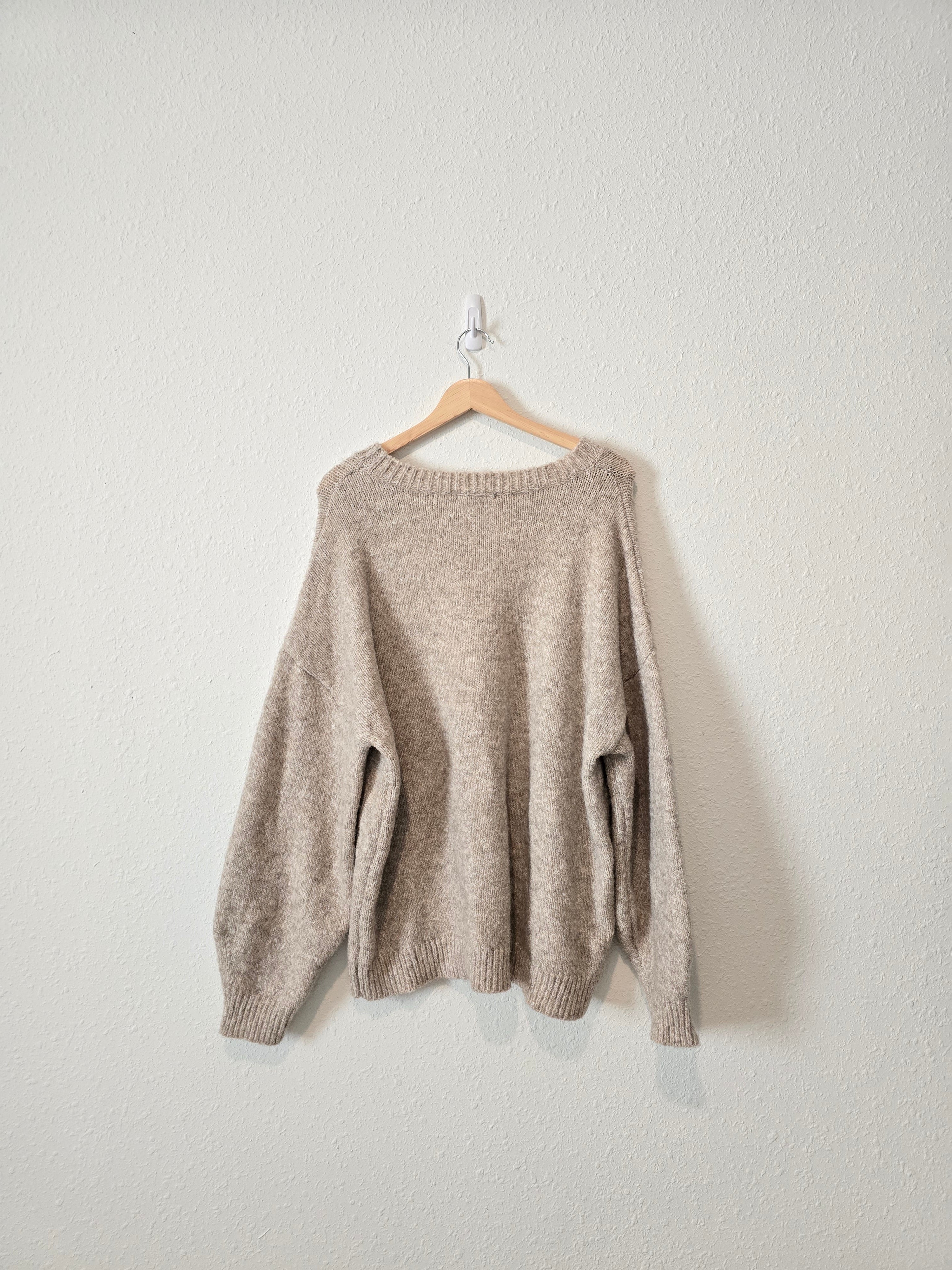 Cozy Puff Sleeve Sweater (XXL)