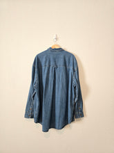 Load image into Gallery viewer, Oversized Denim Button Up (XXL)
