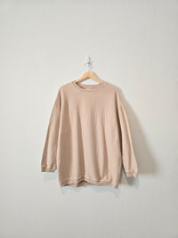 Aerie Oversized Cord Sweatshirt (S)