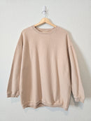 Aerie Oversized Cord Sweatshirt (S)