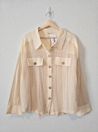 NEW Crochet Button Up (1X)