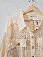 Load image into Gallery viewer, NEW Crochet Button Up (1X)
