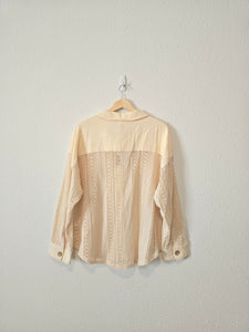 NEW Crochet Button Up (1X)