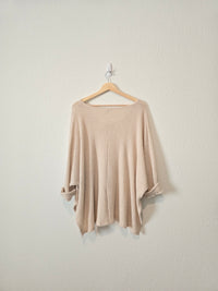 Zenana Waffle Slouchy Top (L/XL)