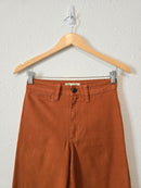 Madewell Terracotta Wide Leg Pants (24P)